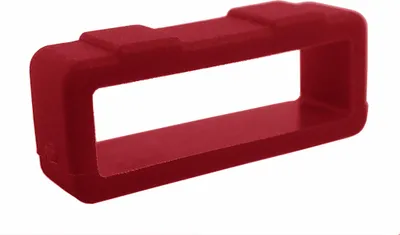 Produktbild von Lotus Bandschlaufe | Schlaufe 20mm aus Kunststoff in rot | 18159