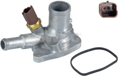 Produktbild von SWAG Thermostat Kühlmittel 88°C für FIAT PANDA (169) 500 (312) 500 C (312) Panda Schrägheck (312, 319) für FORD KA (RU8)