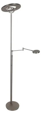 Image de Steinhauer Exclusive - lampadaire - Soleil2 - acier - plastique métal - lampe design - LED - 4386ST