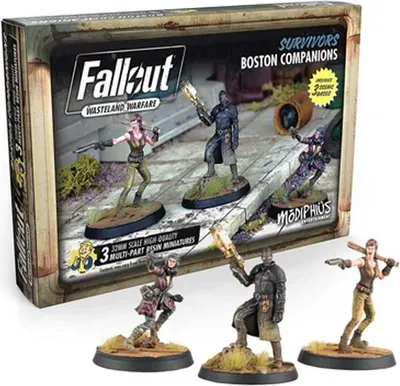 Zdjęcie produktu dla Fallout Survivors Boston Companions - Miniaturenspiel - ENG Edition
