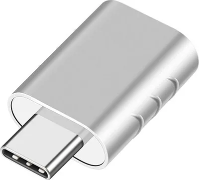 Obrázek produktu pro INF Type-C na USB OTG adaptér – 10 Gbps vysokorychlostní konvertor pro telefony a počítače stříbrný