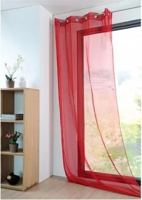 Produktbild von Rote Vorhang - 135x260cm - 70 g/m² - Stoff