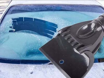 Immagine prodotto di Verk 10110 Raschiaghiaccio per auto nero