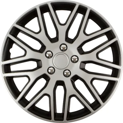 Produktbild von Z480573 Radkappen Radzierblenden SATZ (4Stück) 14 Zoll Dakar NC silber-schwarz