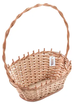 Obrázok produktu pre Kôš na kvety z prútia, strednej veľkosti