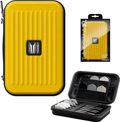 Produktbild von Target Darts Takoma XL Dart-Tasche Gelb - EVA Material, 19x13x5 cm, für 6 Darts