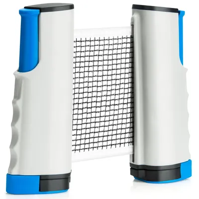 Productafbeelding van Tafeltennisnet, intrekbaar en uitbreidbaar tot 170 cm, voor binnen en buiten