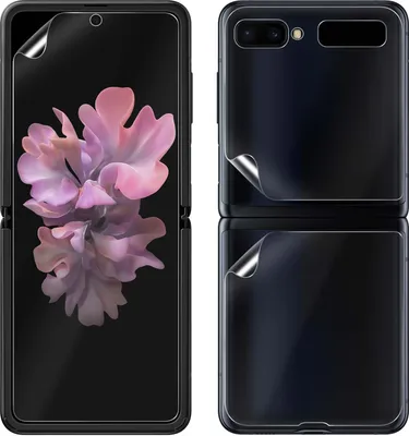 Produktbild von iMak, Schutzfolien-Set (Vorder- und Rückseite) für Samsung Galaxy Z Flip, Transparent