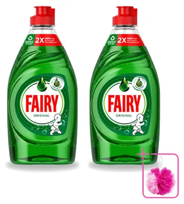 Produktbild von 2 x Fairy Original Spülmittel - 320 ml - Sparpackung - 2 Stücke
