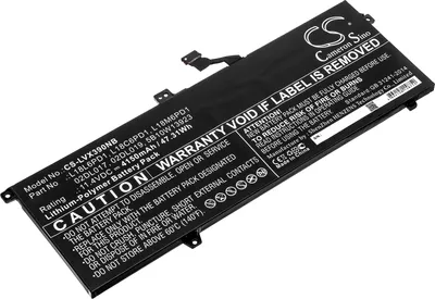 Produktbild von TECHTEK Laptop Akkus Kompatibel mit [Lenovo] ThinkPad X390, ThinkPad X390 20Q00039CD, ThinkPad X390 20Q0A000CD, ThinkPad X390 20Q0A001CD, ThinkPad X3