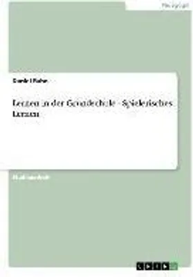 Produktbild von Lernen in der Grundschule - Spielerisches Lernen