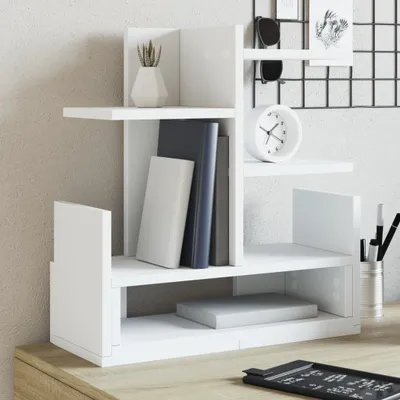 Obrázek produktu pro Maison Exclusive - Organizér na psací stůl, bílý, 49 x 20 x 52,5 cm, dřevěný materiál