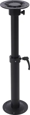 Productafbeelding van Set van tafelpoten voor campers, met een hoogte van 450 tot 725 mm, verstelbaar en met een afneembare voetmontage van aluminiumlegering, geschikt voor campers, boten en jachten