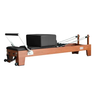 Image de JASPORT H198 Reformer Pilates en bois de cerisier