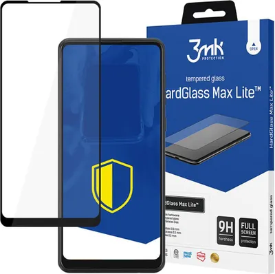 Productafbeelding van 3MK HardGlass Max Lite, geschikt voor de Galaxy A21s, 1 stuk