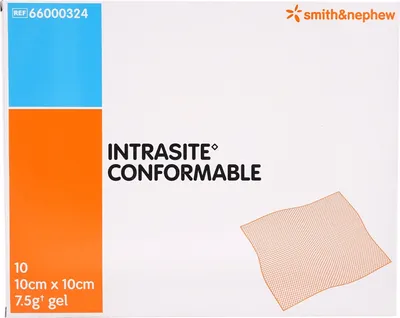 Produktbild von Intrasite Conformable Gelkompr.10x10 cm 10 St