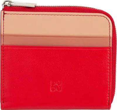 Produktbild von Damen Geldbörse in Rot und Beige