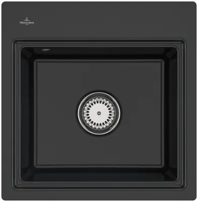 Produktbild von Villeroy & Boch Keramikspüle 335A1FS5, Subway Style 50 S Flat Flächenbündige Spüle - inkl.