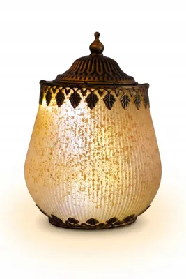 Zdjęcie produktu dla Dekoracyjna lampa nagrobna LED, wykonana ze szkła, model "Lumea III"