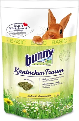 Produktbild von Bunny Kaninchen Traum basic 4 kg