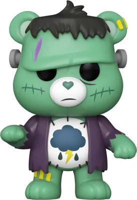 Immagine prodotto di Funko Pop! Care Bears x Monsters Grumpy Bear Frankenstein Figurine - Figurka Winylowa