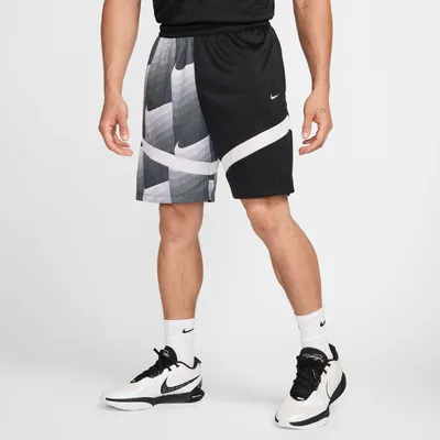 Produktbild von Nike NK DriFit ICON 8IN AOPSTFV Herren Sport-Shorts schwarz/weiß schwarz/weiß M