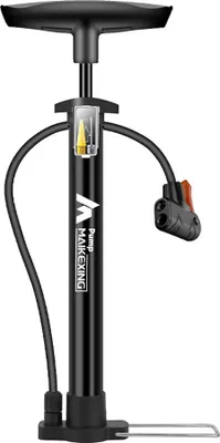 Zdjęcie produktu dla Pompka rowerowa z wielofunkcyjną przenośną pompką do rowerów i samochodów 160 PSI z dyszą powietrzną trzy w jednym