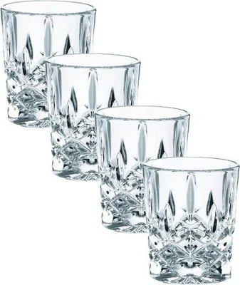 Produktbild von Famanu Set Borrelgläser 4-teilig - 55 ml - Kristallglas mit Stiel