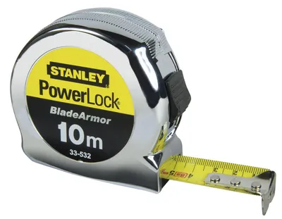 STANLEY Maßband PowerLock 8 m x 25 mm mit BladeArmor