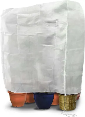 Produktbild von VOUNOT® Winterschutz für Pflanzen Kübelpflanzen, Frostschutz Kübelpflanzensack mit Kordelzug,150g/m², 250 x 360 cm