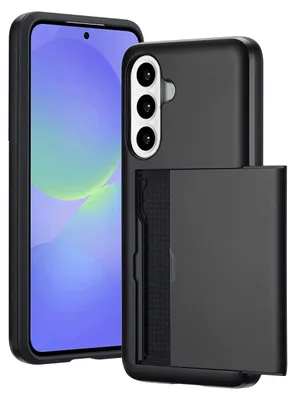 Produktbild von imoshion Backcover mit Kartenfach Samsung Galaxy A36 / A56 - Schwarz