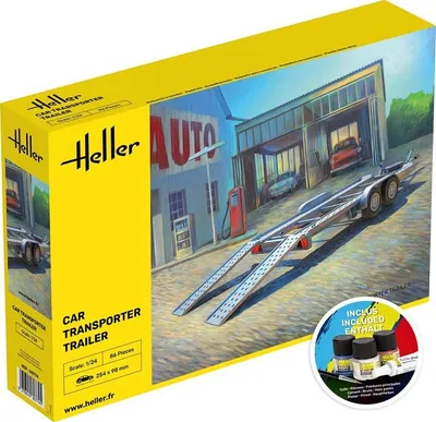 Immagine prodotto di KIT DI AVVIO Rimorchio per il trasporto auto / 1:24