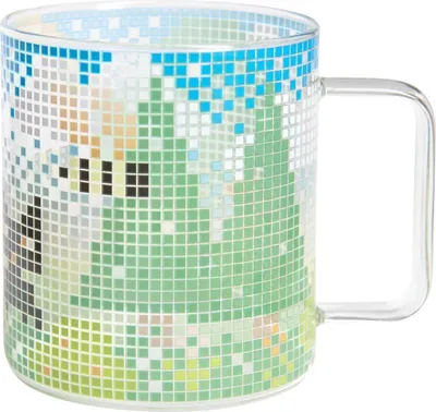 Produktbild von Glas Tasse Landschaft, Ø 8,5cm, H 9,5cm