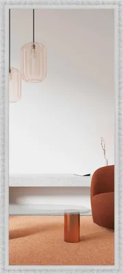 Produktbild von nielsen HOME Wandspiegel Francesca, Weiß, Holz, ca. 70x170 cm