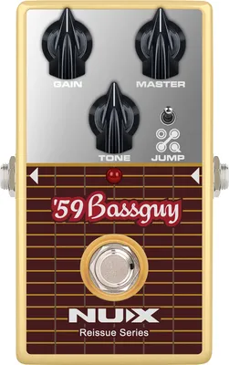 Produktbild von Bass-Effektpedal 59 Bassguy Overdrive mit analoger Schaltung und True Bypass, 121x77x48mm