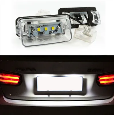 Produktbild von 2x LED PREMIUM Kennzeichenbeleuchtung für Citroen Xsara / Saxo / Xsara Picasso
