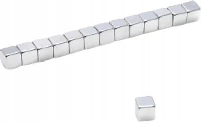 Obrázok produktu pre Neodymový magnet MP£ 5x5x5 N48 sada 125 kusov