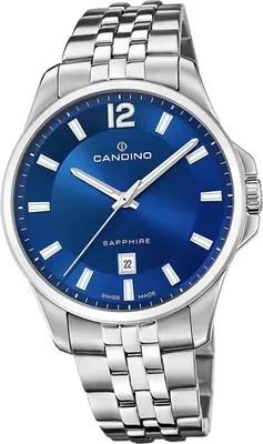 Produktbild von Candino Edelstahl Herren Uhr Analog Casual Armbanduhr silber Classic D2UC4764/2