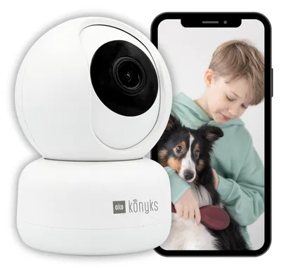 Produktbild von Konyks Camini 2 | Überwachungskamera für den Innenbereich WiFi | Bewegungserkenn