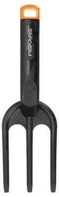 Obrázok produktu pre Fiskars Odolná záhradná vidla na burinu, 26 cm, strieborná. Farba: strieborná. Jedna veľkosť