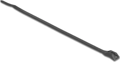 Immagine prodotto di DELOCK Kabelbinder L 370 x B 7,6 mm  100 Stück schwarz