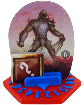 Imagen del producto de Base para dados de Gloomhaven, Frosthaven, Jaws of the Lion, Red/Blue