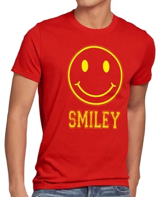 Produktbild von style3 Smiley Face Herren T-Shirt Smiley Gamer Kostüm