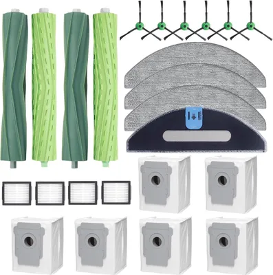 Image de 24 pièces de rechange iRobot i5 j5 Combo Plus sac côtés brosse filtre serpillière