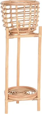 Produktbild von Blumentopf DKD Home Decor 25 x 25 x 70 cm natürlich Rattan Bali