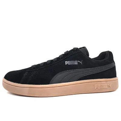 Productafbeelding van PUMA Smash v2, Uni, Volwassenen, Modieuze sneakers, Zwart, Effen, Met veters