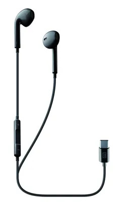 Produktbild von Cellularline USB-C Kopfhrer mit Mikrofon Schwarz