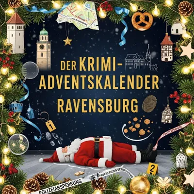 Produktbild von Der Krimi-Adventskalender Ravensburg