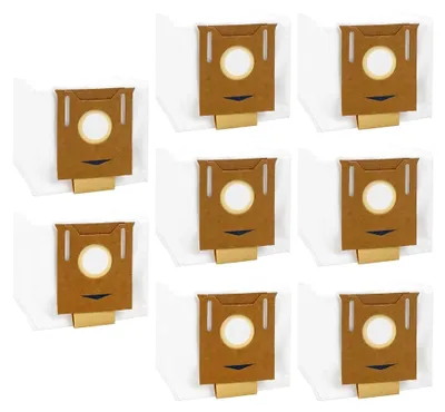 Produktbild von Staubsaugerbeutel für ECOVACS DEEBOT OZMO T9, T9+, T9 Plus, N10, N10 Plus, N8, N8+, N8 Pro, N8 Pro Plus, T8, T8+, T8 AIVI, T8 AIVI+, T8 MAX, Ersatzteilzubehör (8 Stück)