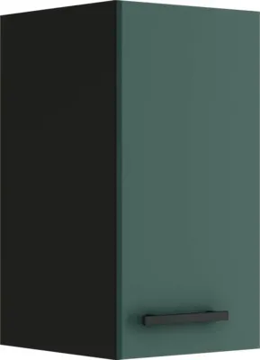 Produktbild von Optifit Hängeschrank Verona405 BxTxH 30 x 34,6 x 57,6 cm grün matt zerlegt Anschlag reversibel KUVE O306-9+